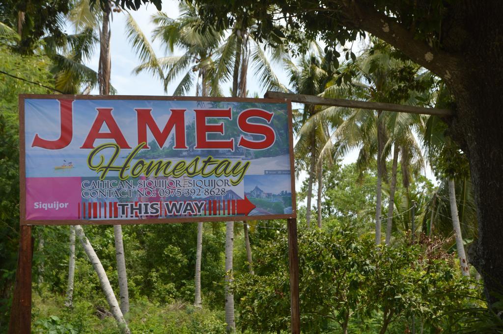 James Homestay Siquijor Exterior foto