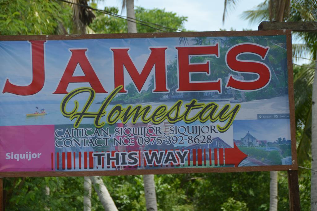 James Homestay Siquijor Exterior foto